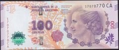 Arjantin 100 Pesos 2012 Çil Pick 358b ( 17070770 )