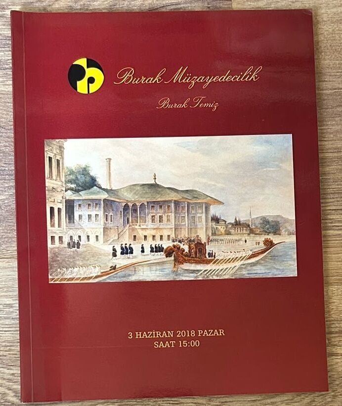 Burak Filateli Müzayede Kataloğu 03 Haziran 2018 Resimli 88 Sayfa