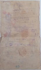 OSMANLI TAPU ( 40 X 23 CM ) HALİYLE