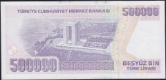 7.Emisyon 4.Tertip 500000 Lira L85 724044 Çil