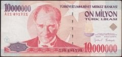7.Emisyon 10 000 000 Lira A21 491721