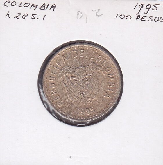 Kolombiya 100 Pesos 1995