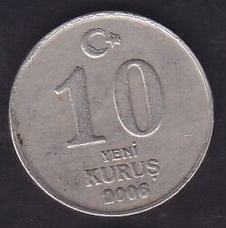 2006 Yılı 10 Kuruş