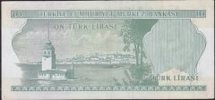 6.Emisyon 2.Tertip 10 Lira K07 249190 Çok Çok Temiz