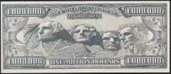 Amerika 1000000 Dolar 2001 Çil Fantazi Para
