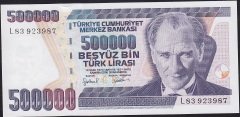 7.Emisyon 4.Tertip 500000 Lira L83 923987 Çilaltı Çil