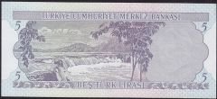 6.Emisyon 1.Tertip 5 Lira E75 182492 Çil