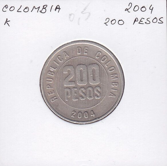 Kolombiya 200 Pesos 2004