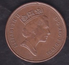 İngiltere 1 Penny 1993