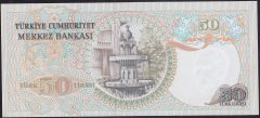 6.EMİSYON 1.TERTİP 50 LİRA C57 347554 ÇİL