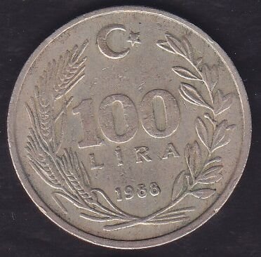 1988 Yılı 100 Lira