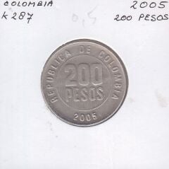 Kolombiya 200 Pesos 2005
