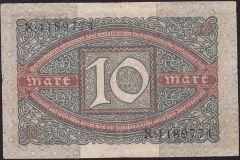 Almanya 10 Mark 1920 Çok Temiz+