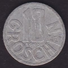 Avusturya 10 Groschen 1995
