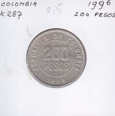 Kolombiya 200 Pesos 1996