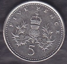 İngiltere 5 Pence 2006