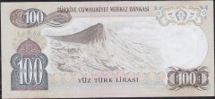 6.Emisyon 2.Tertip 100 Lira H50 160767 Ççt +