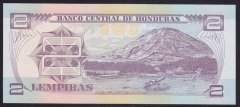 Honduras 2 Lempira 2010 Çil Pick90sc