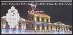 ÖZEL BASKI 5 İZMİR LİRASI - HOLOGRAMLI - EMNİYET ŞERİTLİ - SPECİMEN