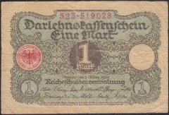 Almanya 1 Mark 1920 Çok Temiz