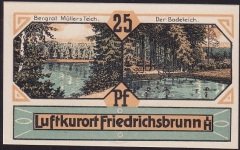 Almanya 25 Pfennig Notgeld 1921 Çil