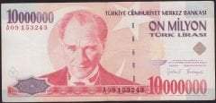 7.Emisyon 10 000 000 Lira A09 153243