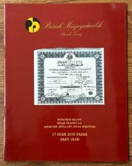 Burak Filateli Müzayede Kataloğu 17 Ocak 2016 Resimli 32 Sayfa