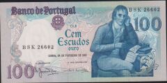 Portekiz 100 Escudos 1981 Çilaltı Pick 178b