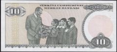 7.Emisyon 2.Tertip 10 Lira E44 636888 Çok Çok Temiz