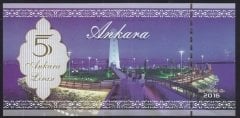 ÖZEL BASKI 5 ANKARA LİRASI - HOLOGRAMLI - EMNİYET ŞERİTLİ - SPECİMEN