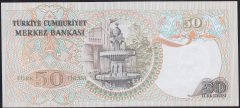 6.EMİSYON 1.TERTİP 50 LİRA C21 002387 ÇİL