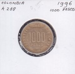 Kolombiya 1000 Pesos 1996