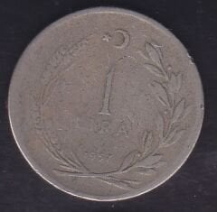 1957 Yılı 1 Lira