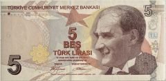 9.Emisyon 1.Tertip 5 Lira A062 613700 Çil