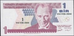 8.Emisyon 1 YTL A68 519540 Çil
