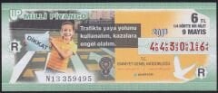 2018 9 Mayıs Çeyrek Bilet - R Serisi
