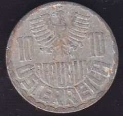 Avusturya 10 Groschen 1979