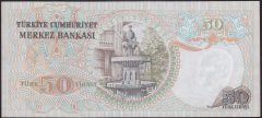 6.EMİSYON 1.TERTİP 50 LİRA B66 304502 ÇİLALTI