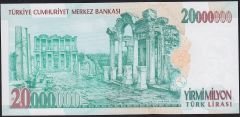 7.Emisyon 20 000 000 Lira I20 299522 Çil