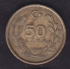1988 Yılı 50 Lira
