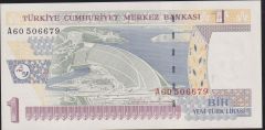 8.Emisyon 1 YTL A60 506679 Çil