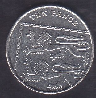 İngiltere 10 Pence 2014