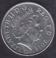 İngiltere 10 Pence 2014