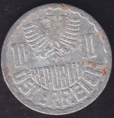 Avusturya 10 Groschen 1981