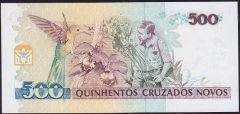 Brezilya 500 Cruzeiros 1990 Çilaltı Çil Pick 226