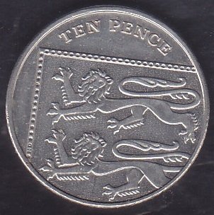 İngiltere 10 Pence 2016