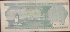 6.Emisyon 2.Tertip 10 Lira J27 334641 Çok Temiz