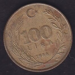 1988 Yılı 100 Lira