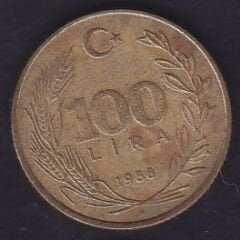 1988 Yılı 100 Lira