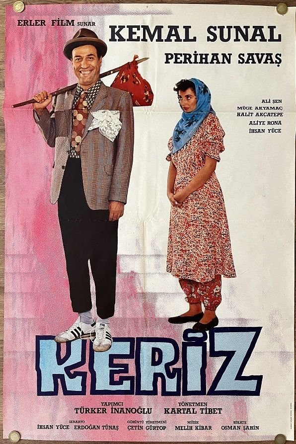 Kemal Sunal - Perihan Savaş - Keriz - Film Afişi